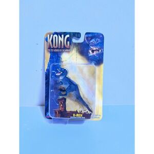 Playmates Kong 8th Wonder of the World V-Rex Action Figure Blue Ravager-Lizard